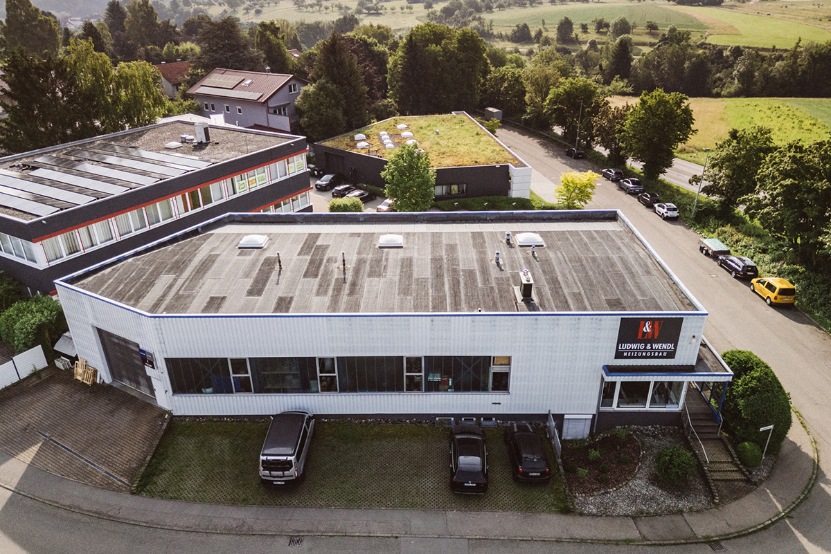 Gebäude Ludwig & Wendl Heizung und Solar, Außenaufnahme
